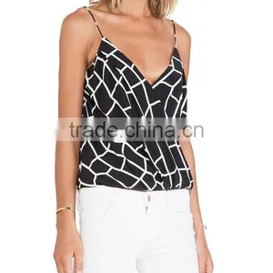 2017 Ladies Tops Printing Designs Fancy Sexy Tank Top thumbnail-2