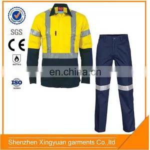 Factory Price EN 11612 Cotton Fire Protection Safety Mining Uniforms Suit thumbnail-5