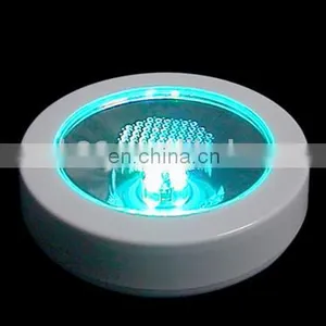 Colorful LED Coaster Flashing Lights Bar Use thumbnail-1