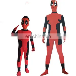 Unisex Jumpsuit Spandex Cosplay Deadpool Costume thumbnail-1