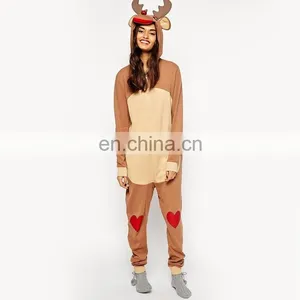 Chritmas Gift Winter Funny Animal Onesie, Adult Casual Onesie thumbnail-2
