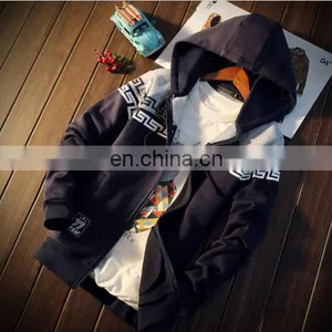Hip-hop Men's Sports Baseball Shirt Casual Clothing Hoodie Sweatshirt Coat Jacket thumbnail-3