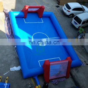 Football Field Inflatable Soap Football Field for Sale, Artificial Grass Football Field thumbnail-1
