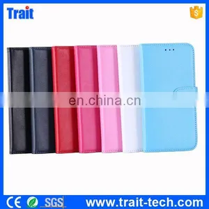 Paypal Accepted Glossy Wallet Magnetic Flip Stand PC+ PU Leather Case for HTC Desire 728 With Card Holder thumbnail-3