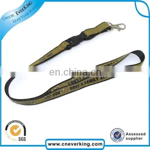 Fashion Glitter Neck Lanyard With Metal Hook and Safty Buckle thumbnail-1