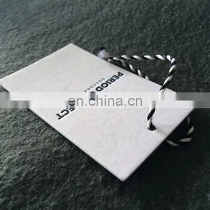 Creative Crownwin Recycled Jeans Paper Hang Tag With Logo Hang Tags thumbnail-3