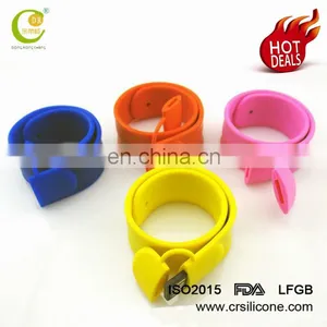 Anniversary Unisex Promotional Gift Silicone Bracelet Usb Silicone Wristband Slap Band Usb Flash Drive thumbnail-3