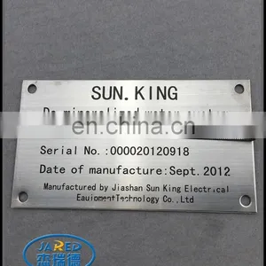 Fast Delivery and Good Quality Engraved Letter Brushed Nameplate thumbnail-1
