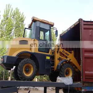 Chinese Construction 1 Ton 2ton ZL10 Wheel Loader Machine Backhoe Loader for Sale thumbnail-4
