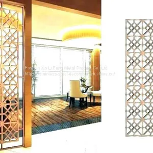 Living Room Partition Screen Design Stainless Steel Partition thumbnail-3