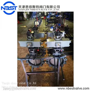 DN400 Hydraulic Control Marine Lug Butterfly Valve JIS5K/10K thumbnail-1