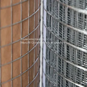 1/2'' , 3/4'' , 1'' , 1/4'' , 3/8'' , 5/8'' Hole Size , Green Pvc Coated Welded Wire Mesh 3'x100' Roll ,20kg/25kg Roll Weight thumbnail-1