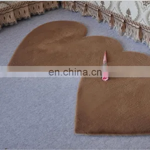 Factory Directly Faux Rabbit Fur Carpet Rug / Rabbit Fur Rug thumbnail-4