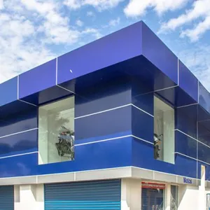 2020 ​Hot Sell PVDF Coating Aluminum Panel Screen Metal Facade Decorative Sheet thumbnail-3