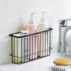 Northern Europe Contracted Contemporary Adornment Sitting Room Bathroom Wall Mounted Type Storage Basket thumbnail-1