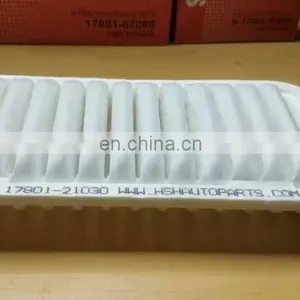 Chinese Manufacturer of Air Filter Car 17801-21030 for VITZ, ECHO, YARIS thumbnail-1