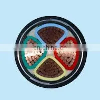 Copper Conductor 300 sq mm Electric XLPE/PVC Armoured Underground dc Power Copper Cable thumbnail-4