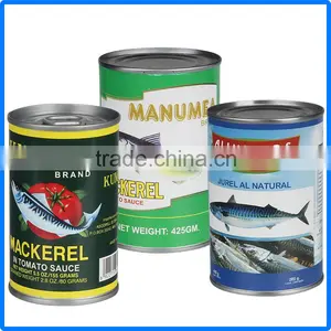 High Quality Canned Mackerel in Tomato Sauce Oil Brine Manufactory thumbnail-1