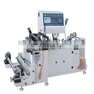 High Speed PVC PET Shrink Sleeve Center Gluing Pvc Label Seaming Machine Sealing Machines For Bottles thumbnail-1