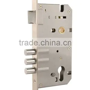 85604B2T:High Security 4 Bolts 2 Turns Metal Door Lock Body thumbnail-1