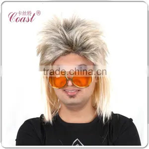 Cheap Fashion Rock Star Fake Spiky Punk Synthetic Hair Wig thumbnail-1