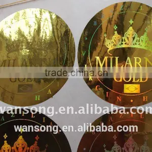3D Hologram Label Roun Design Printint Logo 3d Hologram thumbnail-3