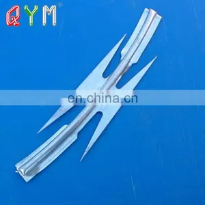 QYM Galvanized Military Concertina Razor Wire Barbed Tape thumbnail-2