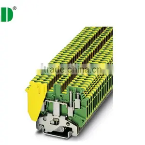 Screw Grounding Wire Din Rail Terminal Block thumbnail-2