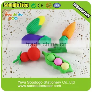 Vegetable Eraser Food Funny Eraser Cute Stationery thumbnail-1