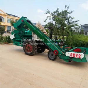 Farmers Are Good Helpers. Corn Thresher Double Fan Automatic Feeding and Stick Beating Machine Saves Time and Labor thumbnail-3