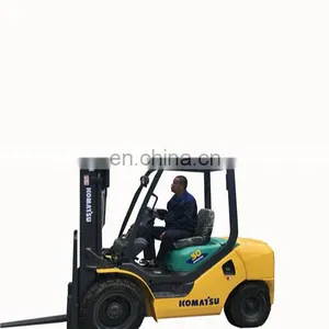 Hot Sale Komatsu Used Manual Forklift Machine Fd30 for Sale thumbnail-5