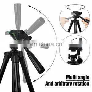 3110 /3120 /330a Digital Camera Tripod With Phone Holder Stand With Carry Bag Wireless Remote Adapters thumbnail-4