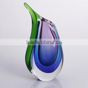 Murano Crystal Vase Bohemia Crystal Vase thumbnail-1