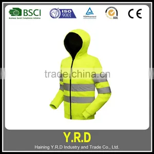 Single Polar Fleece Long Sleeve Two Reflective Tape Jacket thumbnail-1