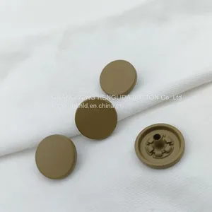 HLD Button Factory Wholesale 24L Colorful Dyed Spring Snap Button for Garment thumbnail-1