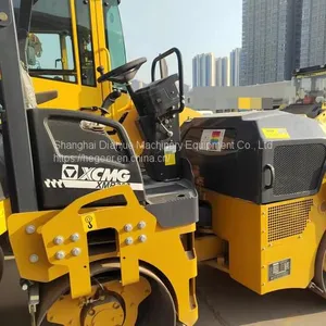 Used 3T 2.5T Roller Small Double Steel Wheels Vibratory Roller Hydraulic Bolivia thumbnail-2