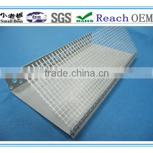 Wall Protecting PVC Corner Beads With Mesh thumbnail-1