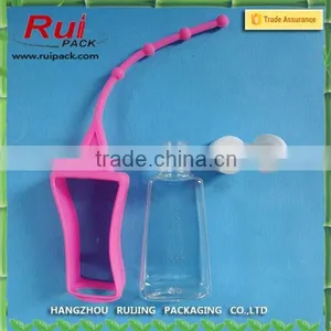 30ml Rubber Hand Sanitizer Container , Hand Sanitizer Gel Bottle Container Case thumbnail-1