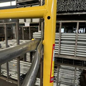 5' x 5' Mason Frame Scaffold Ladder Frame Scaffold Powder Coat Surface thumbnail-3