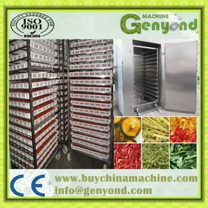 Industrial Hot Air Circulation Dish Dryer Plum Pepper Vegetable Hot Air Circulating Food Industrial Tray Dryer thumbnail-6