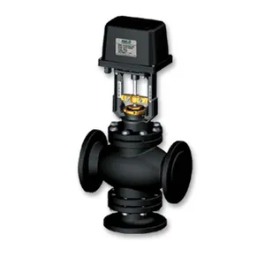 DN25-DN300 Three-Way Control Valve ASTM A126B Body With Multiple Trim Materials 125LB/150LB, MSS SP-70 Compliant thumbnail-2