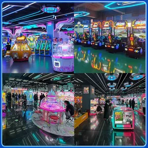 Large-scale Arcade Entertainment Game Equipment, Coin-operated Gift Pusher Machines for Anime Arcades, Amusement Games for Children's Playgrounds thumbnail-4