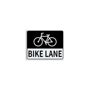 Custom Reflective Stickers for Bicycle Lane Signs, Parking Signs and Type II EGP Traffic Sign Sheeting thumbnail-4