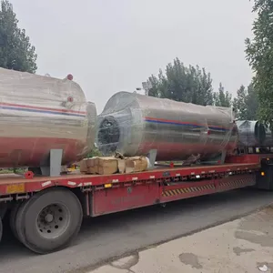 2-ton Shell Type Waste Heat Boiler for Production, Preheating, Drying, Heating of Raw Materials, Seawater Aquaculture Heating thumbnail-5