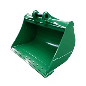 Mud Bucket 20 Ton With Smooth Rounded Body Bolt On Side Cutters for Excavator Attachment thumbnail-2