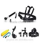 Wholesale Products 11-in-1 GoPros Accessory Kit for Gopros Hero2/3/3+/4/4 Session With M Size Carring Case (22.0*17.6*6.0cm) thumbnail-1