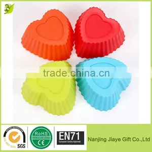 Heart Shape Silicon Pastry Mold,baking Cup thumbnail-1