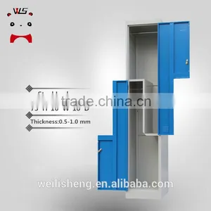 Industrial Single Door Steel Clothes Cabinet/Metal Locker/Steel Wardrobe thumbnail-6