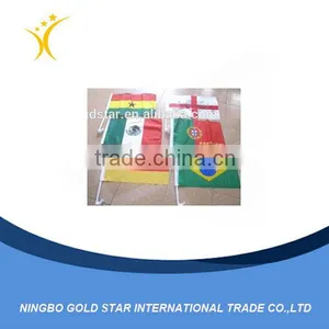 Factory Supply Traditional Customized Logo Car Flag thumbnail-1