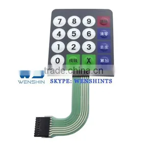 Keyboard Film for Metter Toledo TIGER-E TIGER Scales thumbnail-1